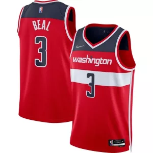 Accattivante Bradley Beal Washington Wizards Nike 2021/22 Diamond Swingman Jersey Icon Edition Red per i Fan Veri