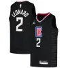 Accattivante Kawhi Leonard LA Clippers Jordan Brand Youth 2020/21 Swingman Player Jersey Black Statement Edition per i Fan Veri