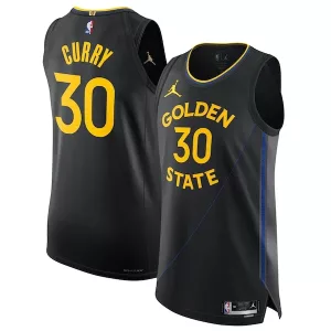 Accattivante Lussuoso Attraente Stephen Curry Golden State Warriors Jordan Brand 2024/25 Authentic Jersey Statement Edition Black per i Fan Veri