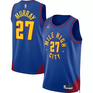 Accattivante Lussuoso Jamal Murray Denver Nuggets Jordan Brand Unisex Swingman Jersey Statement Edition Blue per i Fan Veri