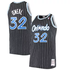 Accattivante Shaquille O'Neal Orlando Magic Big & Tall Hardwood Classics Jersey Black per i Fan Veri