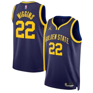 Splendido Andrew Wiggins Golden State Warriors Jordan Brand Unisex Swingman Jersey Statement Edition Navy per i Fan Veri