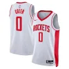 Attraente Jalen Green Houston Rockets Nike Swingman Jersey Association Edition White per i Fan Veri