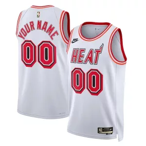 Attraente Miami Heat Nike Unisex 2022/23 Custom Swingman Jersey Classic Edition White per i Fan Veri