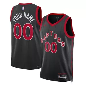 Bellissimo Carino Attraente Toronto Raptors Jordan Brand Unisex 2022/23 Swingman Custom Jersey Statement Edition Black per i Fan Veri