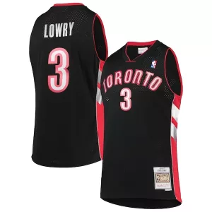 Bellissimo Comodo Classico Kyle Lowry Toronto Raptors 2001/02 Hardwood Classics Swingman Jersey Black per i Fan Veri