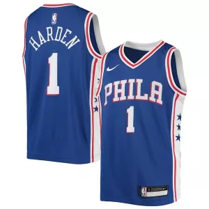 Bellissimo James Harden Philadelphia 76ers Nike Youth Swingman Jersey Icon Edition Royal per i Fan Veri