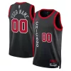 Carino Chicago Bulls Nike Unisex 2023/24 Custom Swingman Jersey Black City Edition per i Fan Veri