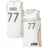 Carino Duraturo Dallas Mavericks Nike Swingman Player Jersey City Edition White per i Fan Veri