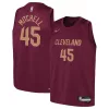 Carino Duraturo Moderno Donovan Mitchell Cleveland Cavaliers Nike Youth Swingman Jersey Icon Edition Wine per i Fan Veri
