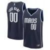 Carino Fantastico Dallas Mavericks Custom Fast Break Jersey Statement Edition Navy/Blue per i Fan Veri