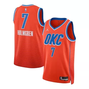 Resistente Sofisticato Magnifico Chet Holmgren Oklahoma City Thunder Jordan Brand Unisex Swingman Jersey Statement Edition Orange per i Fan Veri