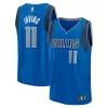 Carino Incantevole Pratico Kyrie Irving Dallas Mavericks Fast Break Replica Player Jersey Icon Edition Blue per i Fan Veri