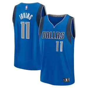 Carino Incantevole Pratico Kyrie Irving Dallas Mavericks Fast Break Replica Player Jersey Icon Edition Blue per i Fan Veri