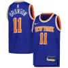 Carino Jalen Brunson New York Knicks Nike Youth Swingman Jersey Icon Edition Blue per i Fan Veri