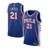 Carino Joel Embiid Philadelphia 76ers Nike Youth Swingman Jersey Icon Edition Royal per i Fan Veri