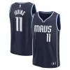 Carino Magnifico Robusto Kyrie Irving Dallas Mavericks Fast Break Replica Player Jersey Statement Edition Navy per i Fan Veri
