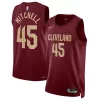 Carino Pratico Donovan Mitchell Cleveland Cavaliers Nike Unisex Swingman Jersey Icon Edition Wine/White per i Fan Veri