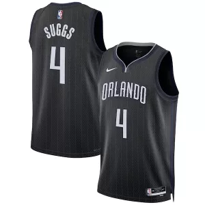 Carino Raffinato Jalen Suggs Orlando Magic Nike Unisex 2022/23 Swingman Jersey City Edition Black per i Fan Veri