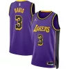 Classico Attraente Anthony Davis Los Angeles Lakers Jordan Brand Unisex Swingman Jersey Statement Edition Purple per i Fan Veri