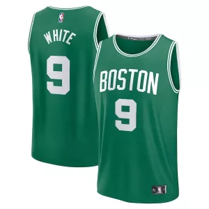 Classico Bellissimo Incantevole Derrick White Boston Celtics Fast Break Replica Player Jersey Icon Edition Kelly Green per i Fan Veri