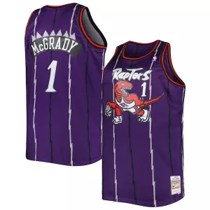 Classico Cool Carino Tracy McGrady Toronto Raptors Big & Tall Hardwood Classics 1998/99 Swingman Jersey Purple per i Fan Veri