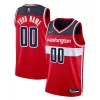 Classico Fantastico Meraviglioso Washington Wizards Nike 2021/22 Diamond Swingman Custom Jersey Icon Edition Red per i Fan Veri