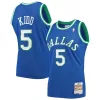 Classico Jason Kidd Dallas Mavericks 1994/95 Hardwood Classics Swingman Jersey Blue per i Fan Veri