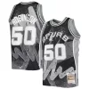 Classico Magnifico David Robinson San Antonio Spurs Hardwood Classics 1998/99 Hyper Hoops Swingman Jersey Black per i Fan Veri