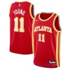 Classico Meraviglioso Bellissimo Trae Young Atlanta Hawks Nike Youth Swingman Jersey Icon Edition Red per i Fan Veri