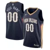 Classico New Orleans Pelicans Nike Unisex 2022/23 Swingman Custom Jersey Navy Icon Edition per i Fan Veri