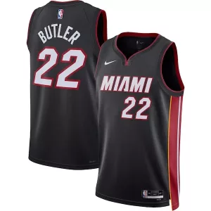 Classico Ottimo Stupendo Jimmy Butler Miami Heat Nike Unisex Swingman Jersey Icon Edition Black per i Fan Veri