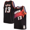 Classico Steve Nash Phoenix Suns 1996/97 Big & Tall Hardwood Classics Swingman Jersey Black/White per i Fan Veri