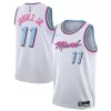 Comodo Jaime Jaquez Jr. Miami Heat Nike Unisex 2024/25 Swingman Player Jersey City Edition White per i Fan Veri