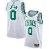 Comodo Jayson Tatum Boston Celtics Nike Unisex Swingman Jersey Association Edition White per i Fan Veri
