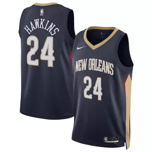 Cool Jordan Hawkins New Orleans Pelicans Nike Unisex Swingman Jersey Icon Edition Navy per i Fan Veri