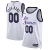 Cool Los Angeles Lakers Nike Unisex 2022/23 Swingman Custom Jersey City Edition White per i Fan Veri