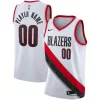 Cool Meraviglioso Portland Trail Blazers Nike 2020/21 Swingman Custom Jersey Association Edition White per i Fan Veri
