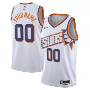 Accattivante Meraviglioso Fantastico Phoenix Suns Nike Unisex Swingman Custom Jersey White Association Edition per i Fan Veri