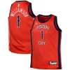 Elegante Magnifico Cool Zion Williamson New Orleans Pelicans Jordan Brand Swingman Jersey Statement Red per i Fan Veri