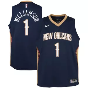 Delizioso Bellissimo Zion Williamson New Orleans Pelicans Nike Youth Swingman Jersey Icon Edition Navy/White per i Fan Veri