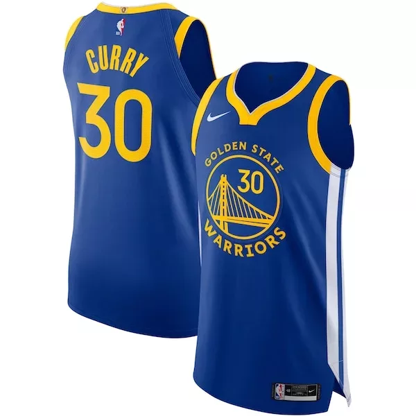 Delizioso Gorgeous Stephen Curry Golden State Warriors Nike Authentic Jersey Association Edition Royal per i Fan Veri