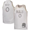 Delizioso Incantevole Coby White Chicago Bulls Nike Youth 2024/25 Swingman Player Jersey City Edition White per i Fan Veri