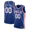 Delizioso Meraviglioso Robusto Philadelphia 76ers Nike Unisex 2022/23 Swingman Custom Jersey Royal Icon Edition per i Fan Veri