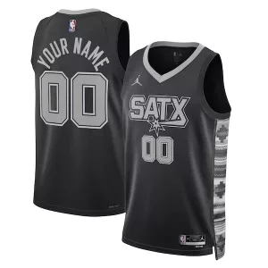 Duraturo Bellissimo Classico San Antonio Spurs Jordan Brand Unisex 2022/23 Swingman Custom Jersey Statement Edition Black per i Fan Veri