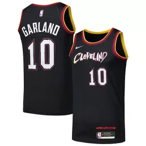 Duraturo Moderno Comodo Darius Garland Cleveland Cavaliers Nike Swingman Player Jersey City Edition Black  per i Fan Veri