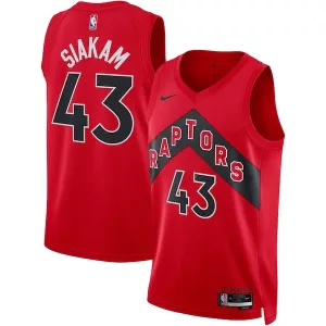 Duraturo Pascal Siakam Toronto Raptors Nike Unisex Swingman Jersey Icon Edition Red per i Fan Veri