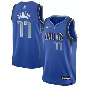 Duraturo Prestigioso Stupendo Luka Dončić Dallas Mavericks Nike Youth Swingman Jersey Icon Edition Blue per i Fan Veri