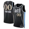 Duraturo Stupendo Gorgeous Atlanta Hawks Nike Unisex 2023/24 Custom Swingman Jersey Black City Edition per i Fan Veri