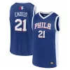 Eccezionale Attraente Men's Joel Embiid Royal Philadelphia 76ers Player Jersey per i Fan Veri